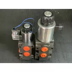 Распределительной клапан делитель потоков 6/2 12V 50л в комплекте со штуцерами и фишкой