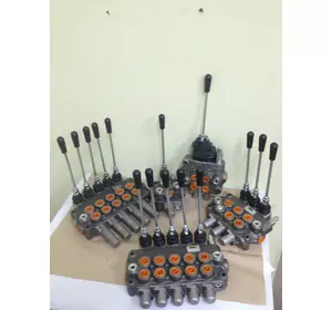 Гидрораспределитель 90L GM10/4 90л/мин 4 секционный GMS Гидрораспределитель 90L GM10/4 90л/мин 4 секционный GMS
