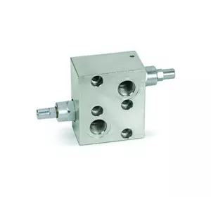 Клапан Oleodinamica Marchesini тормозной (подпорный) стыкового монтажа на гидромотор VBCDF 1/2" DE OMS Клапан Oleodinamica Marchesini тормозной (подпорный) стыкового монтажа на гидромотор VBCDF 1/2" DE OMS