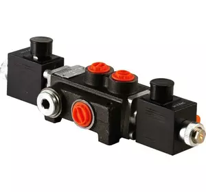 Гидрораспределитель Z80 80 л/мин 1 секционный с электрическим управлением на 12 Вольт Гидрораспределитель Z80 80 л/мин 1 секционный с электрическим управлением на 12 Вольт