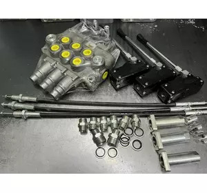 Гидрораспределитель GMS 90л/мин Италия 3 секции с плавающими на тросовых рукоятках на МТЗ, ЮМЗ. Эксклюзив Гидрораспределитель GMS 90л/мин Италия 3 секции с плавающими на тросовых рукоятках на МТЗ, ЮМЗ. Эксклюзив