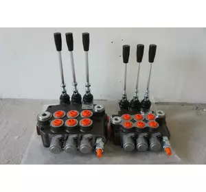 Гидрораспределитель 03Р40 3 секционный 40-60 л/мин Гидрораспределитель 03Р40 3 секционный 40-60 л/мин