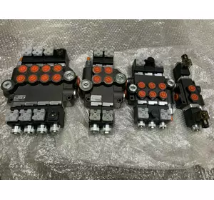 Электромагнитный трехсекционный гидрораспределитель Z80 24 Вольт Badestnost Болгария Электромагнитный трехсекционный гидрораспределитель Z80 24 Вольт Badestnost Болгария