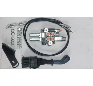 Гидрораспределитель 2Р40 на тросах 1,5м с джойстиком и плавающим положением на 1 секцию Гидрораспределитель 2Р40 на тросах 1,5м с джойстиком и плавающим положением на 1 секцию