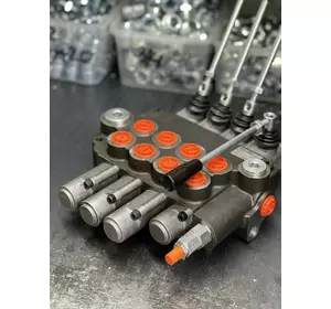 Гидрораспределитель 4 секции Р80 Badestnost 80 л/мин с плавающим положением на 3 секции L12 Гидрораспределитель 4 секции Р80 Badestnost 80 л/мин с плавающим положением на 3 секции L12