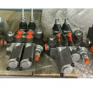 Гидрораспределитель пропорциональный Z50 K16А1 2 секции с плавающим положеним на 1 золотнике Гидрораспределитель пропорциональный Z50 K16А1 2 секции с плавающим положеним на 1 золотнике