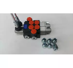 Гидрораспределитель 2 секции 2Р40-К15А1 с плавающим положением и фиксациями на 1 секции Корея МТЗ ЮМЗ Т40 Гидрораспределитель 2 секции 2Р40-К15А1 с плавающим положением и фиксациями на 1 секции Корея МТЗ ЮМЗ Т40