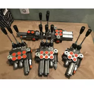 Гидрораспределитель двухсекционный 2Р40 K16A1 GKZ1 с плавающим положением К16 на одну секцию Гидрораспределитель двухсекционный 2Р40 K16A1 GKZ1 с плавающим положением К16 на одну секцию