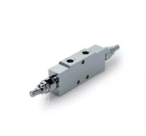 Клапан тормозной двусторонний VBCD 1/4” DE-A CC (контрбаланс) (20 л/мин) Клапан тормозной двусторонний VBCD 1/4” DE-A CC (контрбаланс) (20 л/мин)