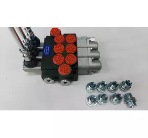 Гидрораспределитель 3 секции 3Р40-К15К15К15 с плавающим положением и фиксациями на 3 секции Корея МТЗ ЮМЗ Т40 Гидрораспределитель 3 секции 3Р40-К15К15К15 с плавающим положением и фиксациями на 3 секции Корея МТЗ ЮМЗ Т40