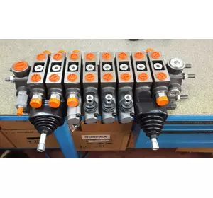 Гидрораспределитель 6Р40 с 3 джойстиками Гидрораспределитель 6Р40 с 3 джойстиками