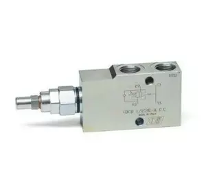Клапан гальмівний VBCD 1/2 SE/A CC контрбаланс (60 л/хв, G 1/2", Overcenter) Клапан гальмівний VBCD 1/2 SE/A CC контрбаланс (60 л/хв, G 1/2", Overcenter)