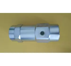 Гідрозамок односторонній 3х лінійний VBPSL 1/4" керований зворотній клапан Гідрозамок односторонній 3х лінійний VBPSL 1/4" керований зворотній клапан