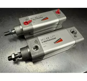 Пневмоциліндр Camozzi 61M2P040A0040 (хід 40 мм) Пневмоциліндр Camozzi 61M2P040A0040 (хід 40 мм)