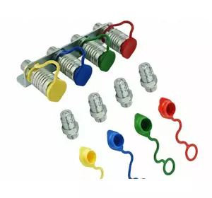 Комплект: планка з чотирма комплектами БРС Euro ISO Комплект: планка з чотирма комплектами БРС Euro ISO