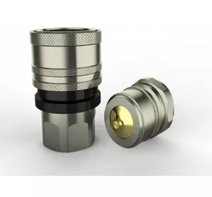 Швидкознімне з'єднання 125 TFH SERIES, муфти з тарілчастим клапаном БРС Італія до 450 барів Швидкознімне з'єднання 125 TFH SERIES, муфти з тарілчастим клапаном БРС Італія до 450 барів