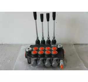 Гідророзподільник Р40 4-секційний 4Р40 40-60 л/хв Гідророзподільник Р40 4-секційний 4Р40 40-60 л/хв