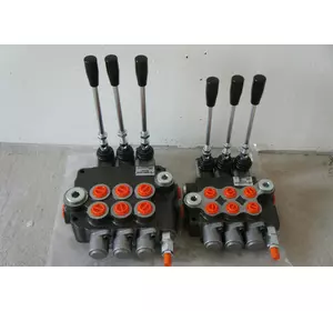 Гідророзподільник Р80 3х секційний 80 л/хв (р80 3/1 222) Гідророзподільник Р80 3х секційний 80 л/хв (р80 3/1 222)