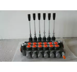 Гідророзподільник Р40 6-секційний 40-60 л/хв Badestnost Гідророзподільник Р40 6-секційний 40-60 л/хв Badestnost