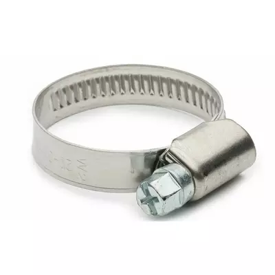 Хомут затяжной червячный 12-20 мм DIN 3017 из нержавеющей стали W2